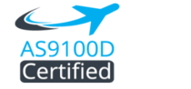 Certifications AS9100D Certified 300x140