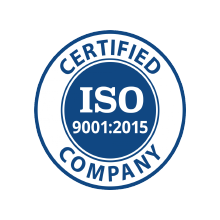 Certifications ISO 9001-2015 Certified Company