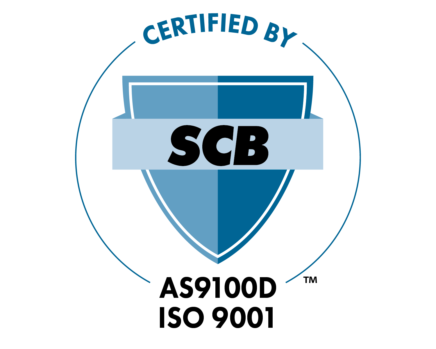 AS9100D and ISO 9001 Mark