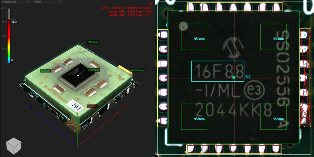 Optical Imaging of PCBA Components