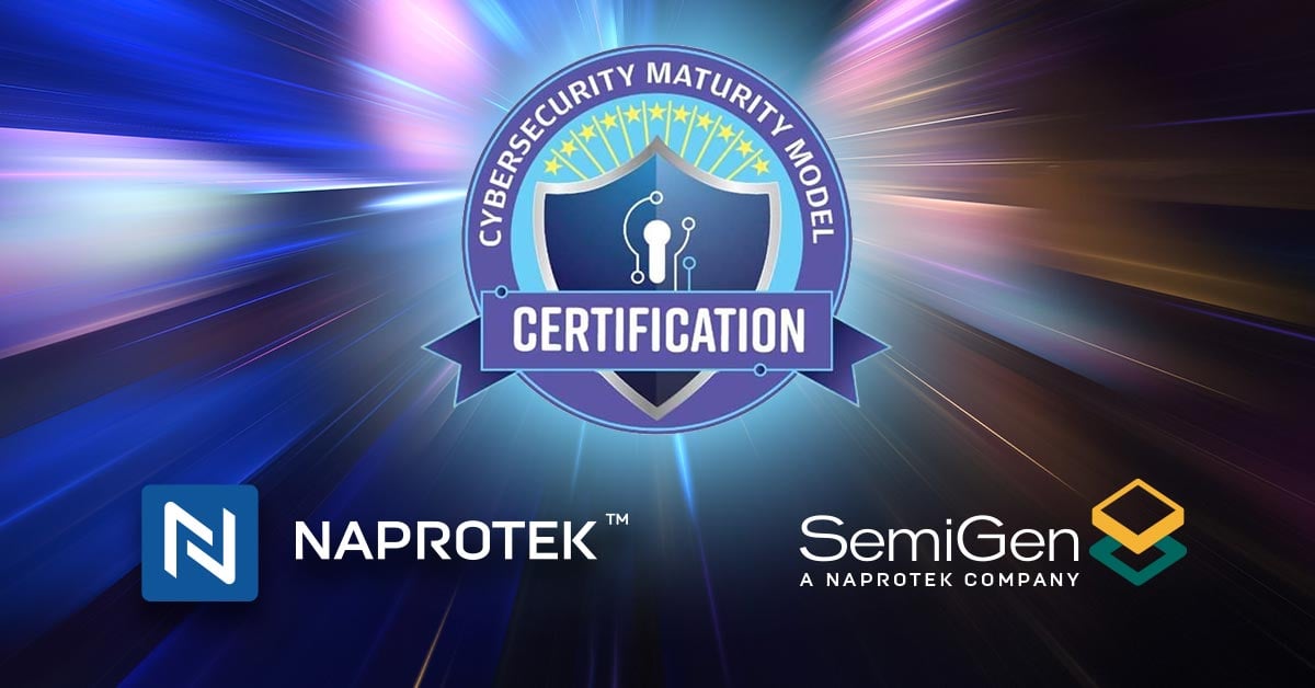 Naprotek and SemiGen Achieve CMMC 2.0 Level 2 Certification, Reinforcing Their Commitment to Defense Cybersecurity